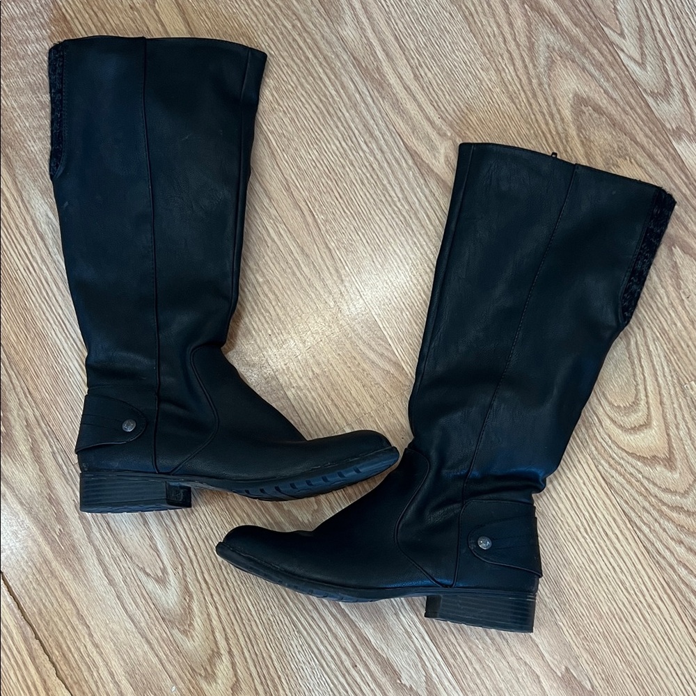 Black Knee-High Women's Boots size 10 Life Stride